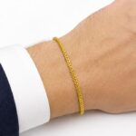 Gents Gold Bracelet (18.130 gm) - 22K - Image 2