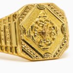 Gents Gold Ring (8.140 gm) - 22K - Image 3