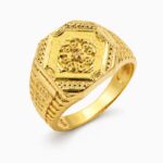 Gents Gold Ring (8.140 gm) - 22K - Image 4