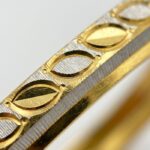 Men’s Gold Kada - Textured Pattern Design (15.040 gm) - Image 3
