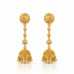 22K Gold Women’s Tops (6.770 gm) - Traditional Drop Design