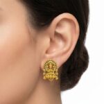 22K Gold Women’s Tops (4.620 gm) - Lakshmi Temple Heritage Design - Image 2