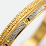 Men’s Gold Sikkhi Kada - Classic Khanda-Inspired Design (17.690 gm) - Image 3