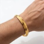Men’s Gold Kada - Classic Pattern Design (29.410 gm) - Image 2