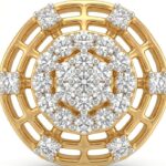 14K Gold Diamond Tops (0.92 ct) - Regal Orbit Luxe Design - Image 3