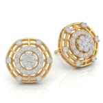 14K Gold Diamond Tops (0.92 ct) - Regal Orbit Luxe Design - Image 4