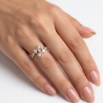 14K Gold Diamond Ring (0.68 ct) - Signature Infinity Luxe Design - Image 2