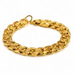 Men’s Gold Bracelet - Premium Interlock Design (22.790 gm)