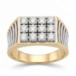 Gents Diamond Ring (4.470 gm) - Premium Design
