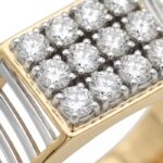 Gents Diamond Ring (4.470 gm) - Premium Design - Image 3