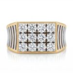 Gents Diamond Ring (4.470 gm) - Premium Design - Image 4