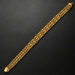 Men’s Gold Bracelet - Classic Woven Link Design (23.370 gm)