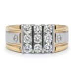 Gents Diamond Ring (5.560 gm) - Premium Design