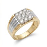 Gents Diamond Ring (5.830 gm) - Premium Design