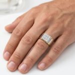 Gents Diamond Ring (5.830 gm) - Premium Design - Image 2