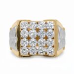 Gents Diamond Ring (8.330 gm) - Premium Design
