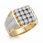 Gents Diamond Ring (8.330 gm) - Premium Design - Image 4