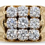 Gents Diamond Ring (7.120 gm) - Premium Design - Image 3