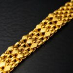 Men’s Gold Bracelet - Classic Woven Link Design (23.370 gm) - Image 3