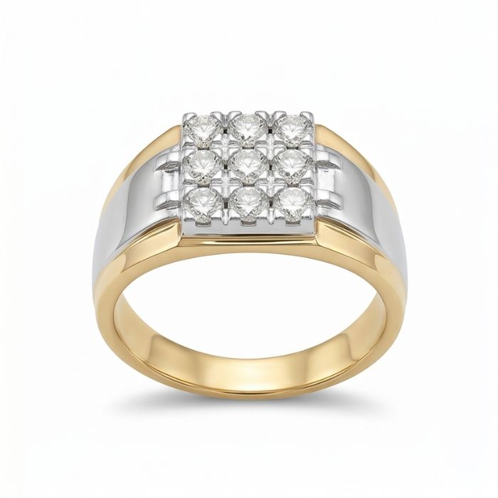 283 Gents Diamond Ring (3.150 gm) - Premium Design - Image 1