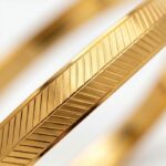 Men’s Gold Kada - Classic Pattern Design (29.410 gm) - Image 3