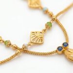 Women’s 22K Gold Chain - Pendant Style with Enamel Detailing (10.650 gm) - Image 3