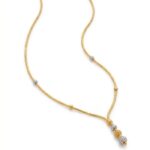 Women’s 22K Gold Chain - Minimal Drop Pendant Design (6.940 gm) - Image 4