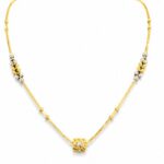 Women’s 22K Gold Chain - Floral Pendant Accent Design (9.500 gm)