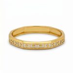 Men’s Gold Kada - Classic Pattern Band (24.270 gm) - Image 3