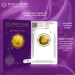 24K (999.9+) Purest 5g Shubh Aarambh Gold Coin - Image 3