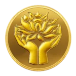 24K (999.9+) Purest 0.5g Lotus Gold Coin