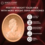 22K (916.7) Pure 8g The Oxford Mint Sovereign Gold Coin - Image 4