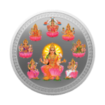 (999.9+) Purest 50g Ashta Laxmi Silver Coin
