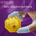 24K (999.9+) Purest 5g Shubh Aarambh Gold Coin - Image 2