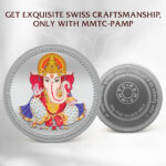 (999.9+) Purest 50g Ganesha Colored Silver Coin - Image 5