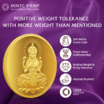 24K (999.9+) Purest 5g Lakshmi Gold Coin - Image 5