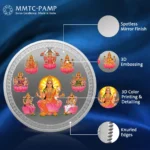 (999.9+) Purest 50g Ashta Laxmi Silver Coin - Image 2