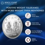 (999.9+) Purest 10g Ganesh Laxmi Silver Coin - Image 5