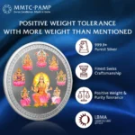 (999.9+) Purest 50g Ashta Laxmi Silver Coin - Image 4