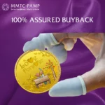 24K (999.9+) Purest 5g Love Forever Gold Coin - Image 2