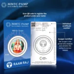 (999.9+) Purest 31.10g Adi Shankaracharya Silver Coin - Image 3