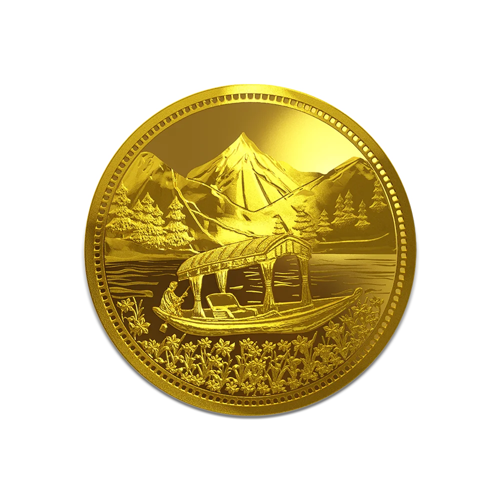 yejgo 24K (999.9+) Purest Heaven on Earth 5g Gold Coin - Image 1